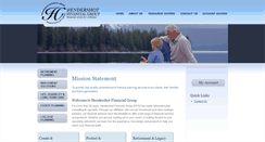 Desktop Screenshot of hendershotfinancial.com